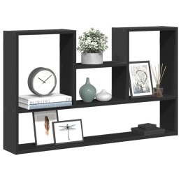 Wandregal Schwarz 99x15x60...