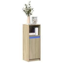 LED-Sideboard Sonoma-Eiche...