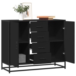 Sideboard Schwarz 92x35x76...