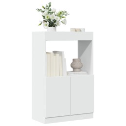Highboard Weiß 63x33x100 cm...