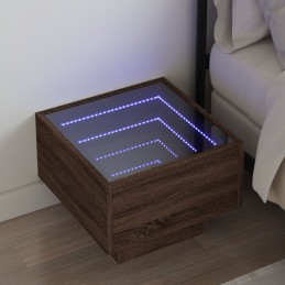 Nachttisch mit Infinity-LED...