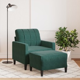 Sessel mit Hocker...