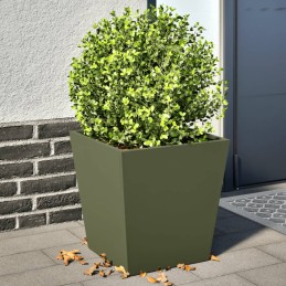 Pflanzkübel 2 Stk. Olivgrün...