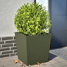 Pflanzkübel 2 Stk. Olivgrün...
