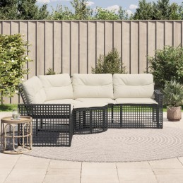 Gartensofa in L-Form mit...
