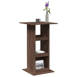 Bartisch mit Ablagen Braun...