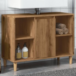 Badschrank Braun...