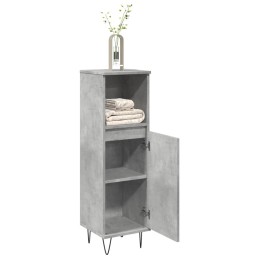 Badschrank Betongrau...