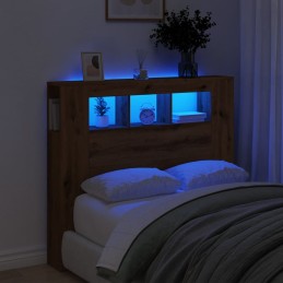 LED-Kopfteil Artisan-Eiche...