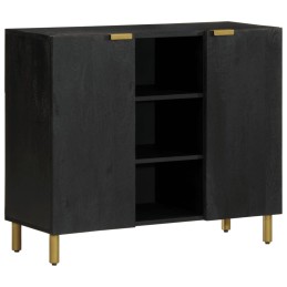Sideboard Schwarz 90x35x75...