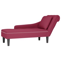 Chaiselongue mit Kissen und...