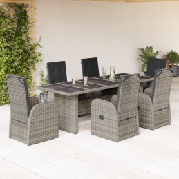 7-tlg. Garten-Essgruppe mit...