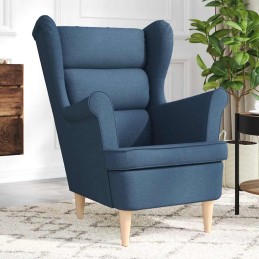 Sessel Blau 74x84x100 cm Stoff