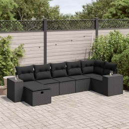 7-tlg. Garten-Sofagarnitur...