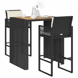 3-tlg. Gartenbar-Set mit...