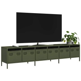 TV-Schrank Olivgrün...