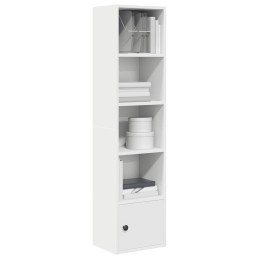 Bücherregal Weiß 31x24x127...