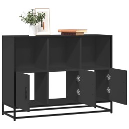 Sideboard Schwarz 100x35x76...