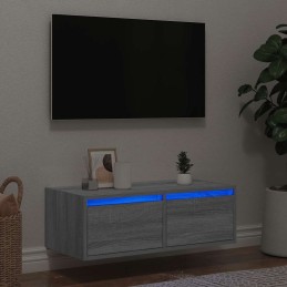 TV-Schrank mit LED-Leuchten...