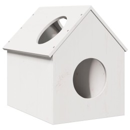 Katzenhaus Weiß 41x50x50 cm...
