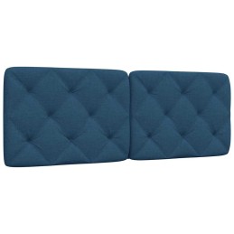 Kopfteil-Kissen Blau 140 cm...