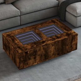 Couchtisch mit Infinity-LED...