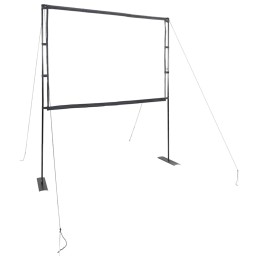 Beamer Leinwand mit Ständer...