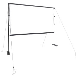 Beamer Leinwand mit Ständer...