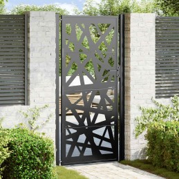 Gartentor Schwarz 105x205...