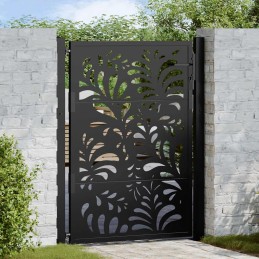 Gartentor Schwarz 105x130...