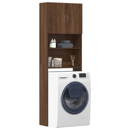Waschmaschinenschrank Braun...
