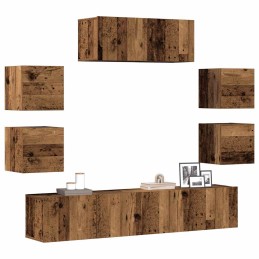 7-tlg. TV-Schrank-Set...
