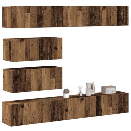 6-tlg. TV-Schrank-Set...