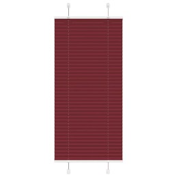 Plissee Bordeauxrot 55x100...