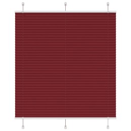 Plissee Bordeauxrot 115x100...
