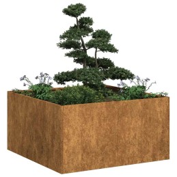 Pflanzkübel Rostig 80x80x40...