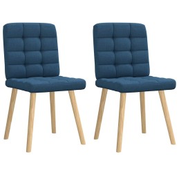 Esszimmerstühle 2 Stk. Blau...