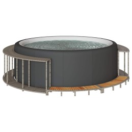 Whirlpool-Umrandung mit...