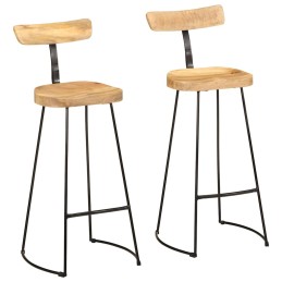 Barhocker 2 Stk. 49x43x103...