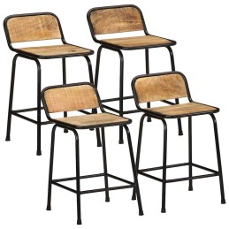 Barhocker 4 Stk. 46x35,5x70...