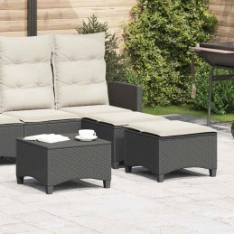 Gartenhocker mit Kissen 2...