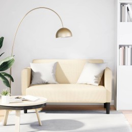 Zweisitzer-Sofa Creme 109...