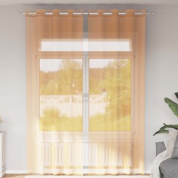 Voile Vorhänge mit Ösen 2...