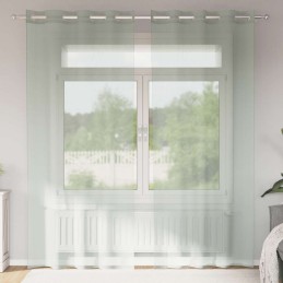 Voile Vorhänge mit Ösen 2...