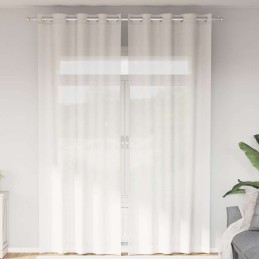 Voile Vorhänge mit Ösen 2...