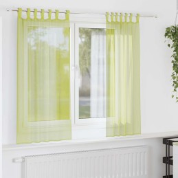 Voile Vorhänge mit Lasche 2...