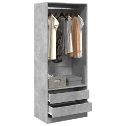 Kleiderschrank Betongrau...
