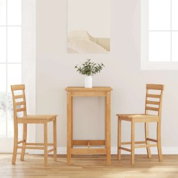 Barhocker 2 Stk. Natur...