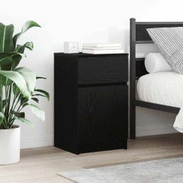 Nachttisch Schwarz 39x35x65...