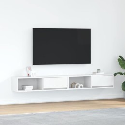 TV-Schränke 2 Stk. Weiß...